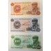 ANGOLA 1976 . TWENTY 20 - ONE THOUSAND 1,000 KWANZAS BANKNOTES . SPECIMEN